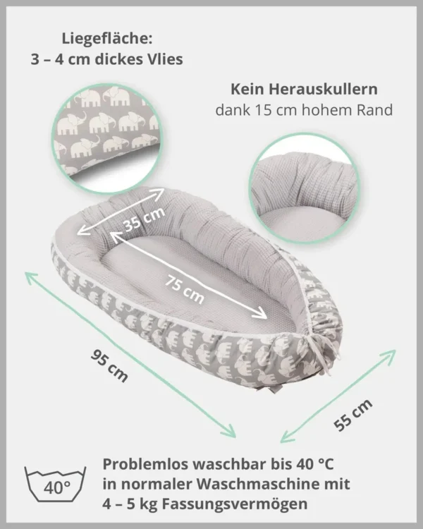 gnezdece za dojenčka