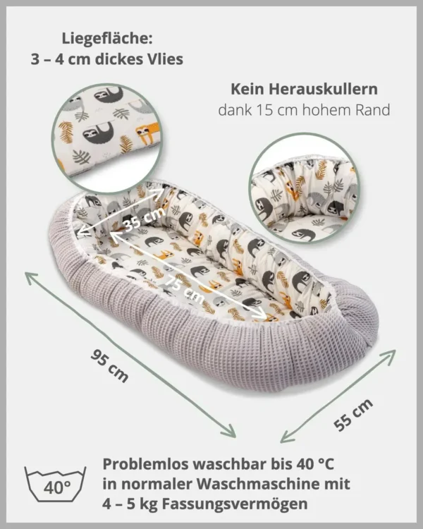 gnezdece za dojenčka